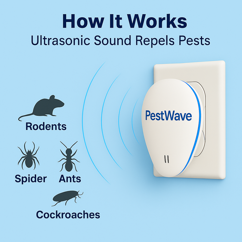 PestWave™ 2025 Upgraded Pest Repeller Banish Pests For Good