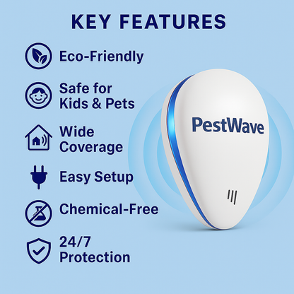 PestWave™ 2025 Upgraded Pest Repeller Banish Pests For Good